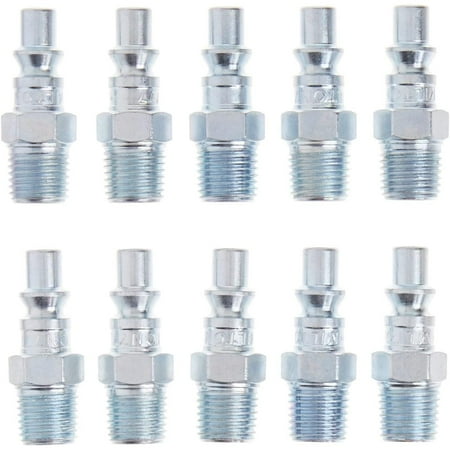 

HetayC 777 1/4 MNPT A Style Plug 10 count (Pack of 1)