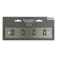 Better Homes & Gardens Wall Mounted Cut Out Key Tidy Hook Rack, 4 Hooks