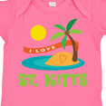 thumbnail image 4 of Inktastic I Love St. Kitts Boys or Girls Baby Bodysuit, 4 of 5