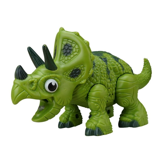 Juguete de dinosaurio mecánico HUOGUO, modelo de dinosaurio con luz para niños de 3 a 10 años