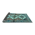 thumbnail image 2 of Ahgly Company Indoor Round Persian Light Blue Traditional Area Rugs, 5' Round, 2 of 4