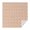 Pink Christmas Gingerbread, variant on Pink Christmas Gingerbread and Tree Pattern Square Tablecloth,Waterproof Square Table Cover,Wipeable Spillproof Washable Table Cover for Home Kitchen Party Decor 42"X42"(107x107cm)