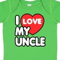 thumbnail image 4 of Inktastic I Love My Uncle Boys or Girls Baby Bodysuit, 4 of 5