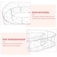 thumbnail image 2 of Shisuyan Wire Rings for Wreaths Silver 1Pack Iron, 2 of 8
