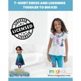 thumbnail image 4 of Disney Encanto Mirabel Little Girls T-Shirt Dress and Leggings Toddler to Big Kid, 4 of 5