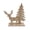 Style 4, variant on ZPAQI Unique Reindeer Tree Wood Statue Home Garden Decor Christmas Party Presents