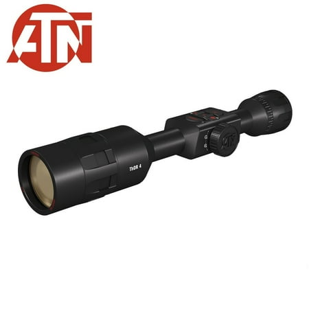 ATN ThOR 4 384x288 7-28x Thermal Rifle Scope w/Ultra Sensitive Next Gen Sensor WiFi Image Stabilization Range Finder Ballistic Calculator and IOS and Android Apps