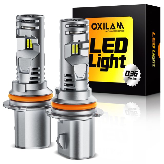 2 bombillas LED antiniebla OXILAM 9007 HB-5, 20000 LM, 6500 K, luz blanca