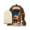 A001- A, variant on Christmas Wooden Elf Door Decoration with Lighted Welcome Sign and Snowman, 6 X 5 Inches, Multicolor, for Living Room Shelf Display, Holiday Ornament