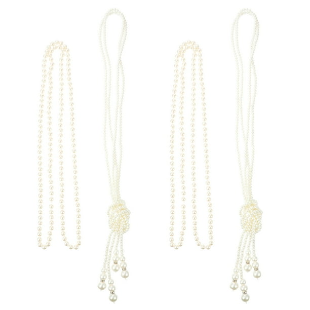 juegos de collar de perlas, gargantilla, collar largo, collar de perlas para mujer, cadena