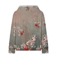 thumbnail image 6 of QASIEATN Hoodies for Graceful Women Fashion, Hoodies Solid Color Casual Fall Hooded Pullover Hoodie Basic Sweatshirts Womans Fashion Blouse Clothes, Womens Fall Tops, 6 of 6