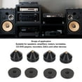 thumbnail image 4 of 4 Pcs Speaker Isolation Feet Pad, Speaker Foot Isolation Spikes Cone Pads Floor Protectors Shockproof Kit For Speaker,Subwoofer,,Turntable,Recorder CD DAC, 4 of 8