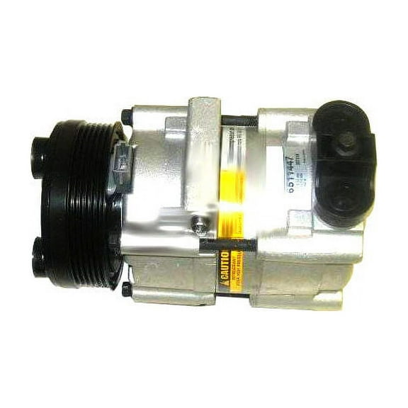 A/C Compressor - 6 Groove - 4.75 Inch Clutch - Compatible with 2004 - 2006 Ford F-150 2005