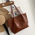 thumbnail image 4 of Bolso de cuero vegano de gran tamaño Bolso de compras de fin de semana para mujer Bolso de viaje Adepaton BST3008660-2, 4 of 6