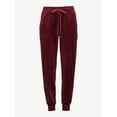 thumbnail image 5 of Scoop Women's Velour Jogger Pants, 5 of 6