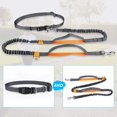thumbnail image 3 of Running Dog Leash Hands Free a Reflective Running Leash with Adjustable Waist Leash, 3 of 4