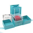 thumbnail image 1 of Caja de regalo con doble puerta, caja de regalo Eternal Rose, caja de embalaje para joyas, caja para anillos, pendientes, collares y joyas, 1 of 1