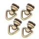 thumbnail image 4 of Pernos De Tornillo De Anillo Sincero De Metal Accesorios Para Manualidades De Cuero DIY 4 Piezas Bronce, 4 of 9