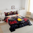 thumbnail image 3 of Erosebridal Cool Sports Car Comforter Sets Twin Size, Speed Race Car Comforters & Duvets, Extreme Sports Decor, Breathable, 3 of 7