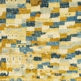 thumbnail image 1 of Ahgly Company Indoor Square Abstract Dark Almond Brown Abstract Area Rugs, 3' Square, 1 of 6