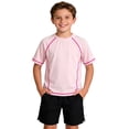 thumbnail image 2 of FRSASU Kids Rash Guard T-Shirt Short Sleeve Crew Neck Kids Youth Quick Dry Summer Tee, 2 of 8