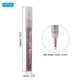 thumbnail image 2 of Metallic Marker Pens, 3 Pack Paint Pens Medium Point Colored Markers Art Marker Pen, Red Silver, 2 of 6
