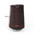thumbnail image 4 of 2Pcs Engine Cold Air Intake Filter Wrap Guide Mesh Conical Sock Dustproof Cover, 4 of 8
