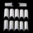 thumbnail image 3 of 500 Pcs C Curve Half Cover Nail Tips HalfTube Nail Tips Waterpipe Nail Tips Wellness French Artificial False Acrylic UV Gel nail tips Jargod, 3 of 3
