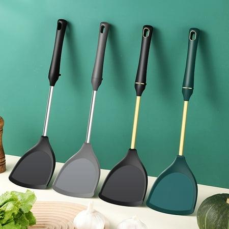 

Bigstone Spatula High Heat Resistant Non-stick Food Grade Comfortable to Grip Wok Shovel Kitchen Accessories