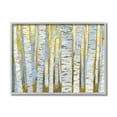 thumbnail image 4 of Stupell Industries Birch Tree Forest Golden Grass Striped Bark Gray Framed by Kathrine Lovell, 4 of 5