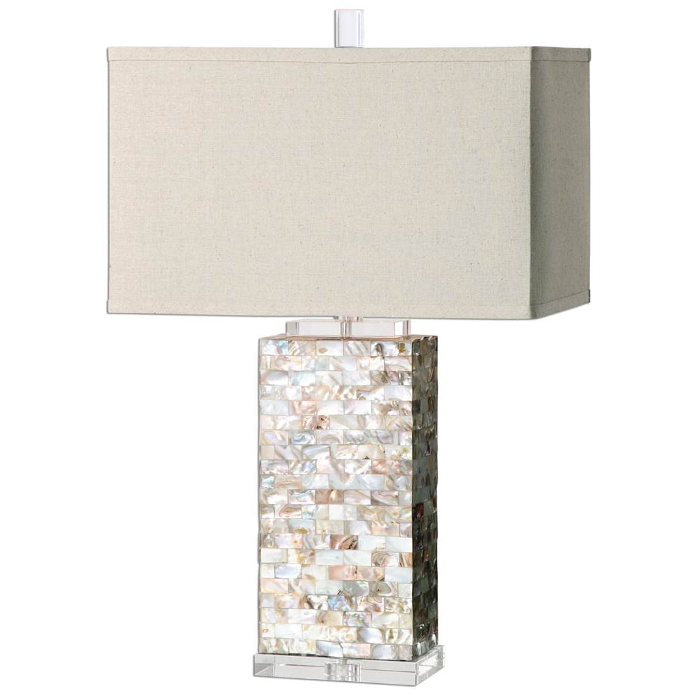 Capiz Shell Table Lamp