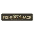 thumbnail image 2 of Fishing Shack Novelty Decor, Metal Wall Sign - 4x18 Inches, 2 of 4