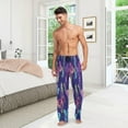 thumbnail image 7 of FREEAMG Rainbow Butterflies Pajama Pants for Men, Men's Separate Bottoms, Pure Cotton Comfortable Lounge Pants for Men（523）, 7 of 7