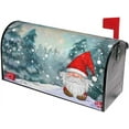 thumbnail image 2 of Christmas Snowfall Gnome Magnetic Mailbox Covers, Mail Wraps Garden Yard Home Decor for Outdoor Standard Size 21" Lx 18" W…, 2 of 6