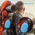 thumbnail image 6 of Fintie Silicone Case for New Beats Studio Buds, Shockproof Earbuds Cover with Keychain Carabiner, Support Wireless Charging (Blue-Glow in The Dark), 6 of 7