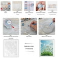 thumbnail image 3 of Paint by Numbers Kit for Adults, Daisies Sky Green Nature Paint by Numbers, Easy Paint by Numbers Kit for Adults Beginner, DIY Adult Paint by Number Kits on Canvas, Home Decor, 3 of 7