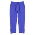 thumbnail image 4 of Fgnfyis Womens Capri Pants High Waist Casual Work Capris Lightweight Summer Athletic Stretchy Trousers Women Pants Blue S, 4 of 5