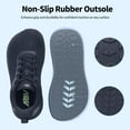 thumbnail image 6 of AOV GREEN LEAF Wide Toe Box Walking Shoes Arch Support Plantar Fasciitis Sneakers Orthotic Tennis Shoes, 6 of 9