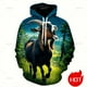 thumbnail image 1 of Sudadera con capucha y sudadera con estampado 3D de cabras que gritan, novedad, sudadera con capucha y gráfico de cabra enojada, ropa de calle divertida para niños, 1 of 5