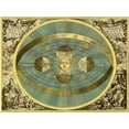 thumbnail image 2 of Cellarius, Andreas 32x25 White Modern Wood Framed Museum Art Print Titled - Maps of the Heavens: Sceno Systematis Copernicani, 2 of 4