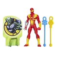 thumbnail image 2 of Spider Man Marvel Ultimate Iron Spider Web Warriors Web Slingers Iron Spider Figure, 2 of 2