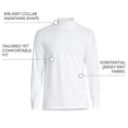 thumbnail image 3 of Lands' End Men's Super-T Cotton-Blend Mock Turtleneck Shirt, 3 of 4