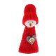 thumbnail image 3 of Muñeco colgante navideño de Papá Noel, muñeco de nieve y niña, decoración para la copa del árbol Set E, 3 of 7