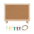 thumbnail image 2 of Elodie Cork Board Cute Picture Display Board Message Board for Decor Office Kitchen 30cmx20cm, 2 of 8