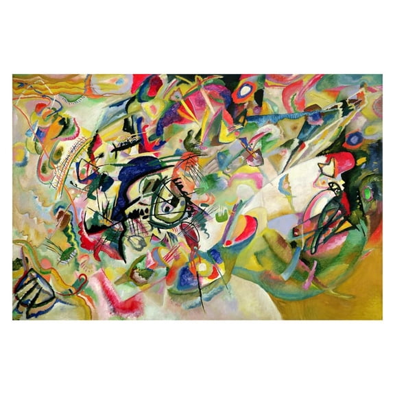 Global Gallery's 'Composition No. 7' By Wassily Kandinsky Unframed Giclee on Paper Print