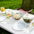 thumbnail image 4 of 1pc Washable Fitted Rectangular Tablecloth for Outdoor Events and Camping - Foldable, Elastic, and Durable - 4ft/6ft/8ft Size - Premium Polyester Fabric for Home Decor, 4 of 9