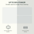 thumbnail image 2 of FlexiSpot 55"x24" Electric Standing Desk with One-Piece Desktop, 2 Removable Drawers, Headphone Hook, 4 Height Memory Presets, 250lbs Capacity Ergonomic Sit Stand Desk with Monitor Stand, 2 of 11