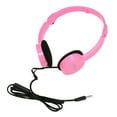 thumbnail image 5 of kubite KUBITE T-111 Foldable 3.5mm On-Ear Headphones with Adjustable Headband, Lightweight Design, and Noise Isolation - Pink, 5 of 5