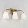 thumbnail image 4 of Capital Lighting - Brody - 3 Light Bath Vanity In Minimalist Style-9 Inches Tall, 4 of 4