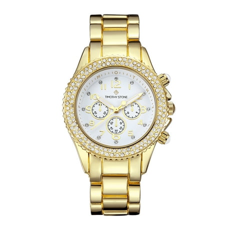 Timothy Stone AMBER STAINLESS Gold Women's Design Watch